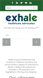 Mobile Screenshot of exhalehealth.com